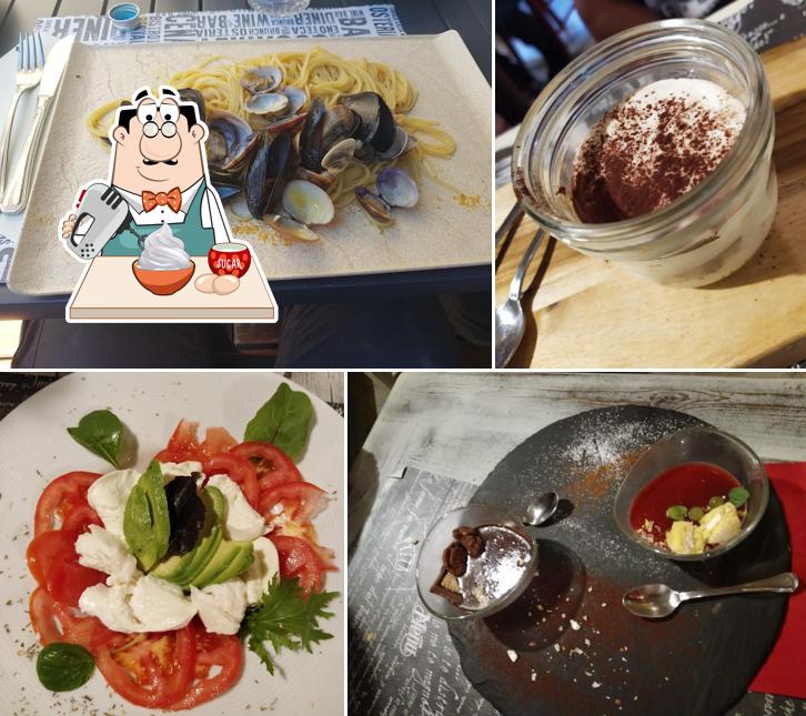 il brigantino\arteide american bar propone un'ampia selezione di dessert