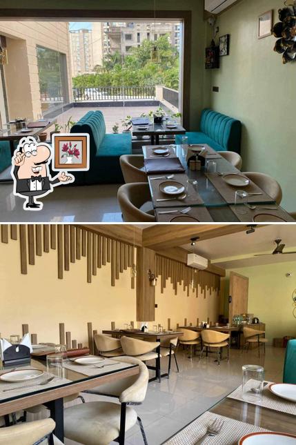 The interior of Gardenia Cafe & Restaurant