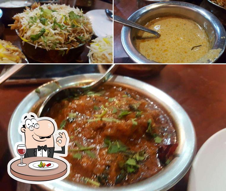 Food at Oberoi Biryani