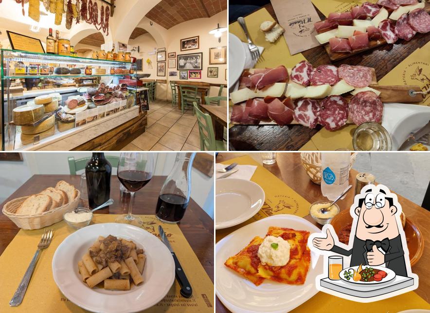 Platti al Osteria il Vinaio