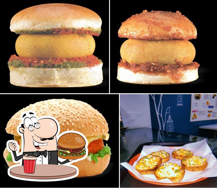 Try out a burger at Chatkazz Panchwati - Foodiez, Near Sukhadia Circle