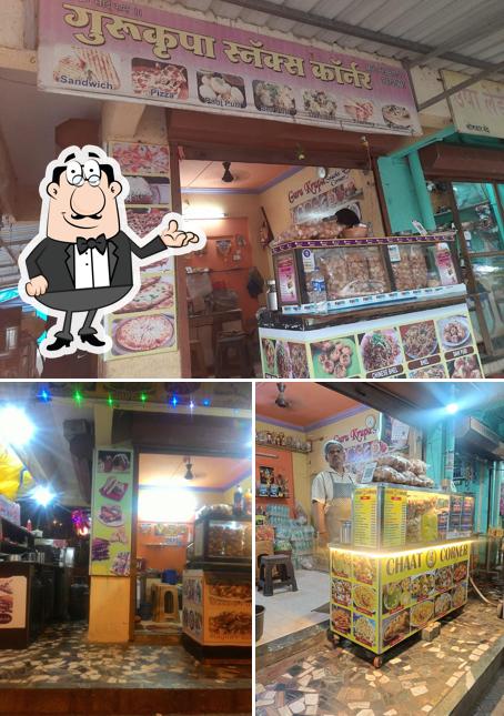 The interior of Gurukrupa Snacks Corner