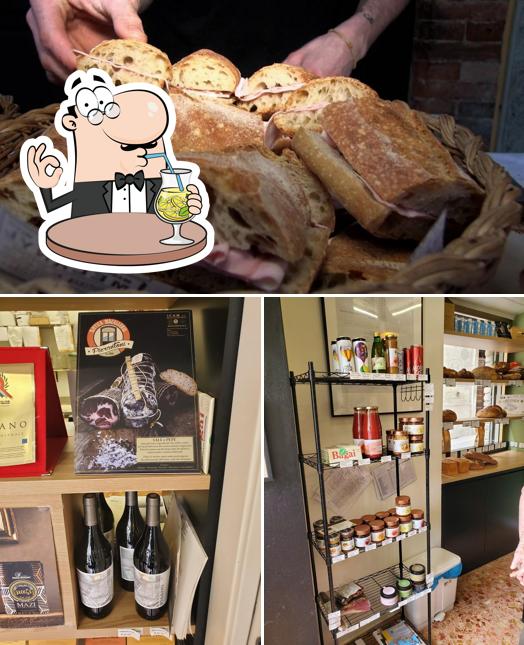 Ingrano Forno Artigianale si caratterizza per la bevanda e cibo