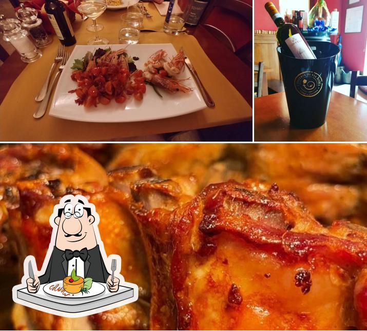 Dai un’occhiata alla immagine che presenta la cibo e birra di L'Osteria di Via Roma