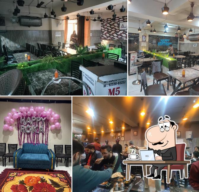 Check out how M5 PURE VEG BUFFET - Best Buffet in Jalandhar PPR MARKET 100% Vegetarian looks inside