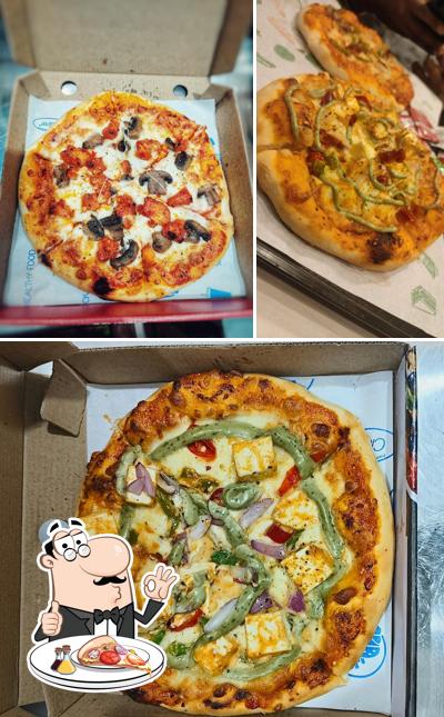 Order various types of pizza