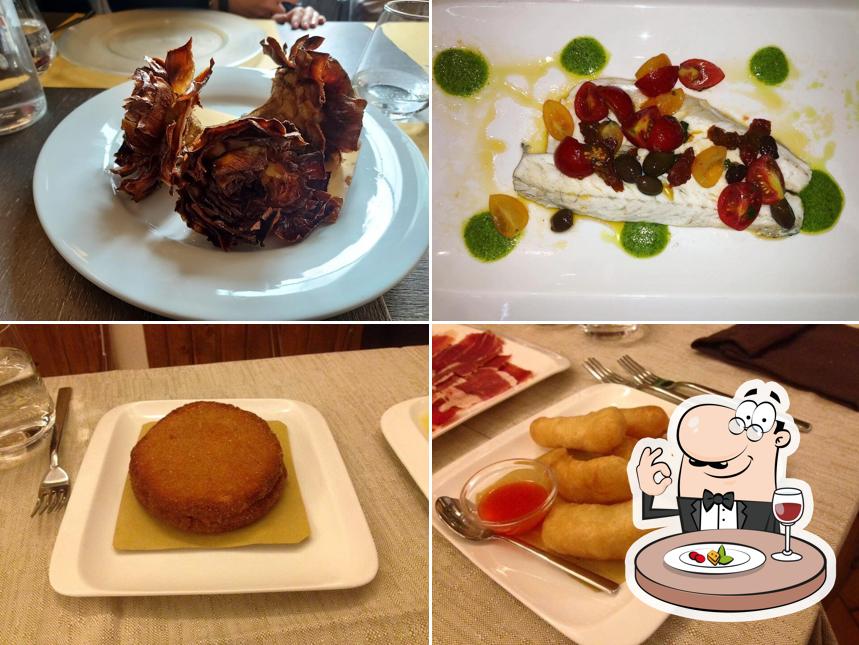 Cibo al Trattoria Accattone