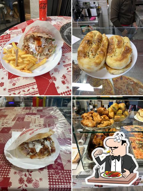 Panino con maiale stirato al Antalya Pizza&Kebap