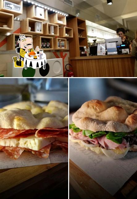La immagine della cibo e interni di Lo Spaccio Focacce Panini
