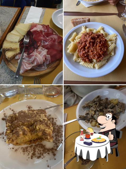 Piatto di formaggi al Bar Tabacchi Trattoria Alpina