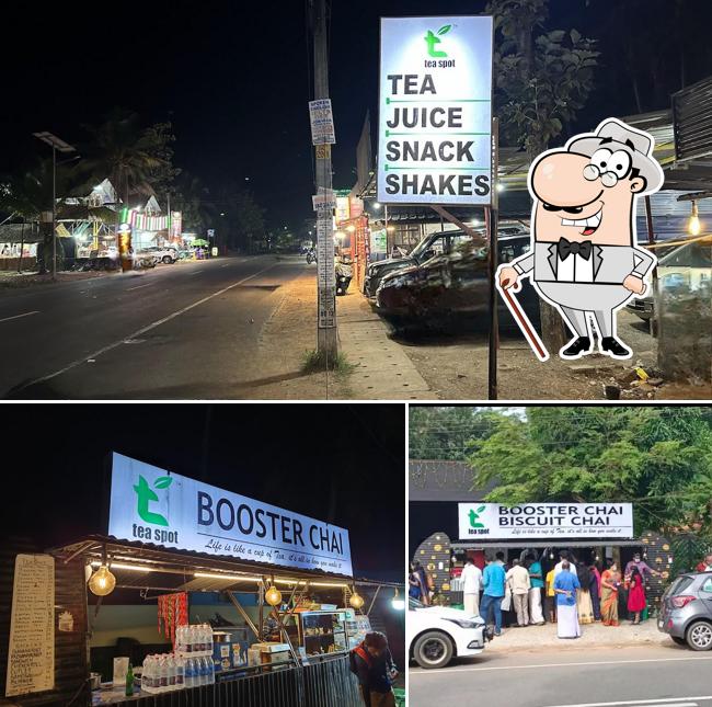 Check out how Tea Spot Booster chai looks outside