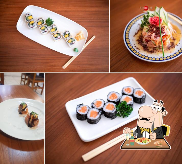Platos en Unique Sushi - Restaurante Japones