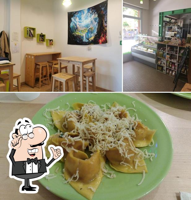 Gli interni di La Vegana