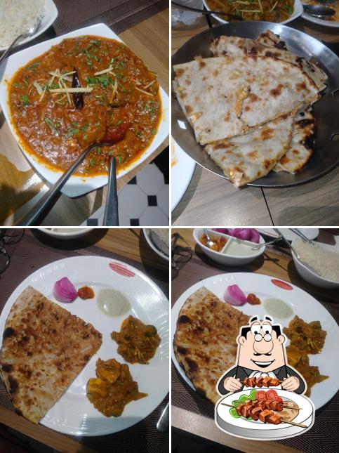 Food at Moti Mahal Delux Tandoori Trail Bettiah Bihar