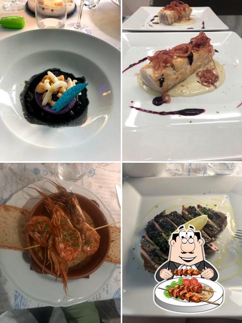 Cibo al Ristorante Corallo Nero