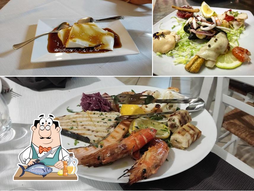 Salmone grigliato al RISTORANTE PIZZERIA SAPORI DI MARE - FURCI SICULO