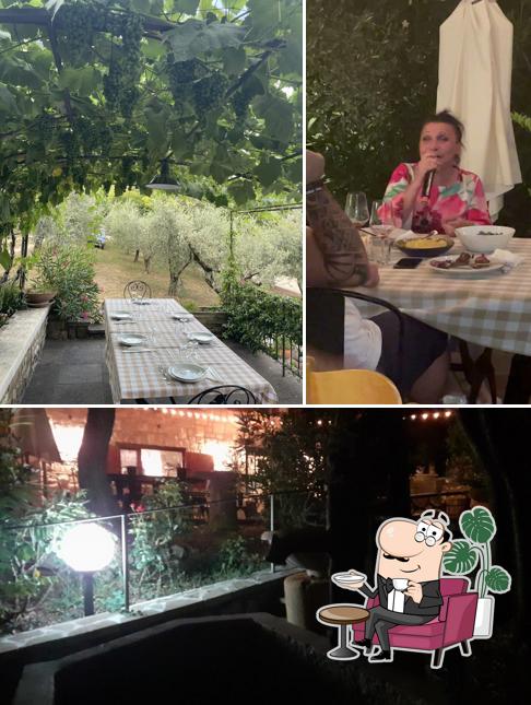 Gli interni di Agriturismo La Marogna