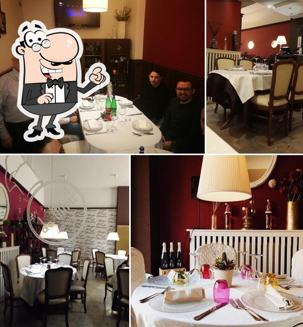 Gli interni di Da Mimì