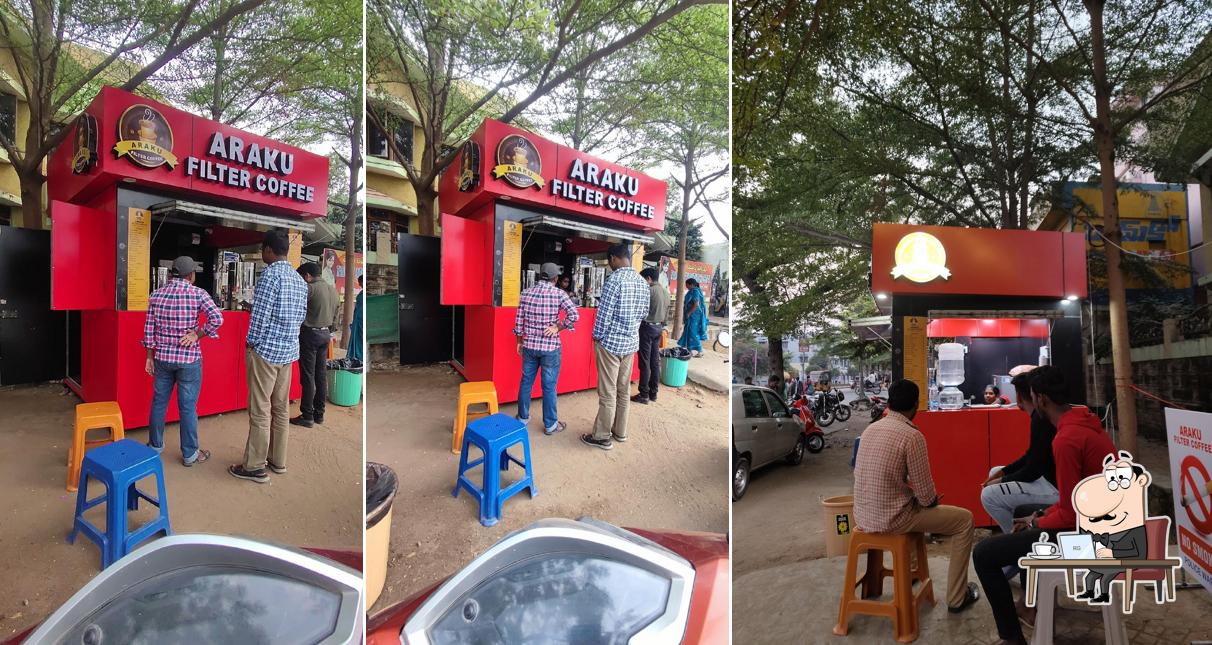 The interior of ARAKU FILTER COFFEE