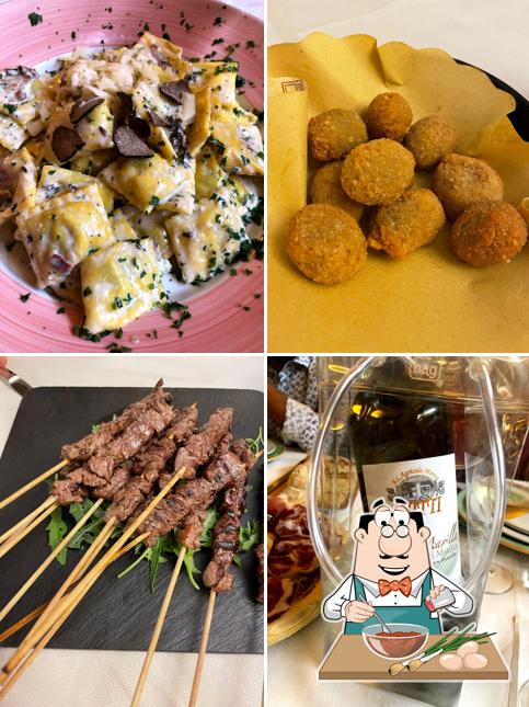 Ravioli al Agriturismo la Rocca Verde