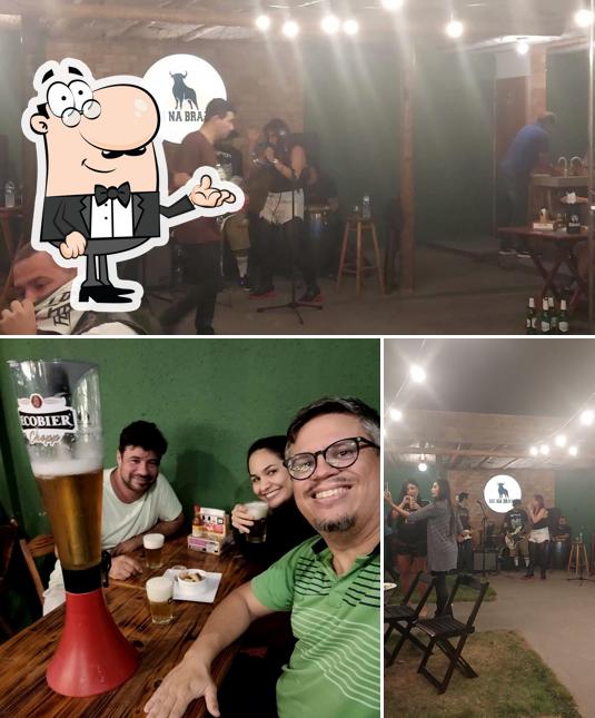 O interior do BOI NA BRASA