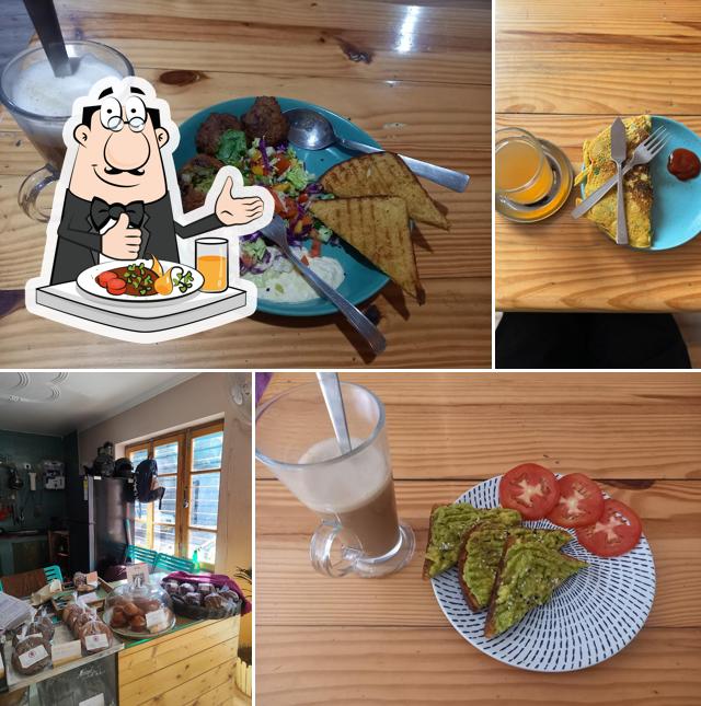 Food at Cookie Lady speciality coffee plant based