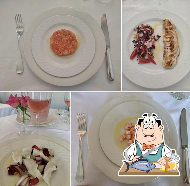 Salmone grigliato al Ristorante Montpelliano