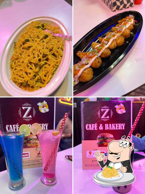 Spaghetti carbonara at Z Cafe & Bakery