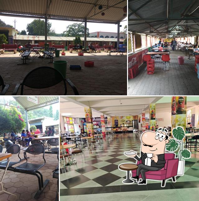 The interior of University Cafeteria