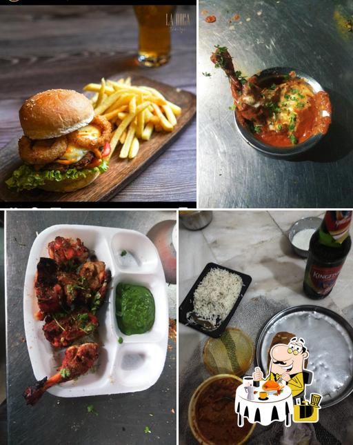 Chocolate mousse at Punjabi Dhaba