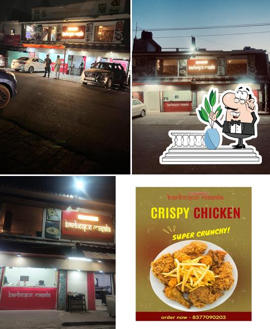 The image of exterior and interior at Barbeque Masala (7toelevenpm)