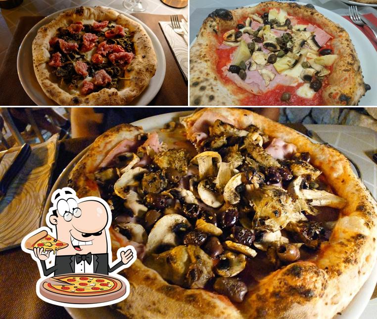 Ordina tra le molte varianti di pizza