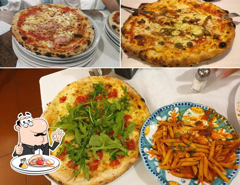 Prenditi tra le molte varianti di pizza