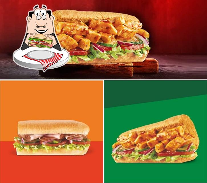 Club sandwich at Subway