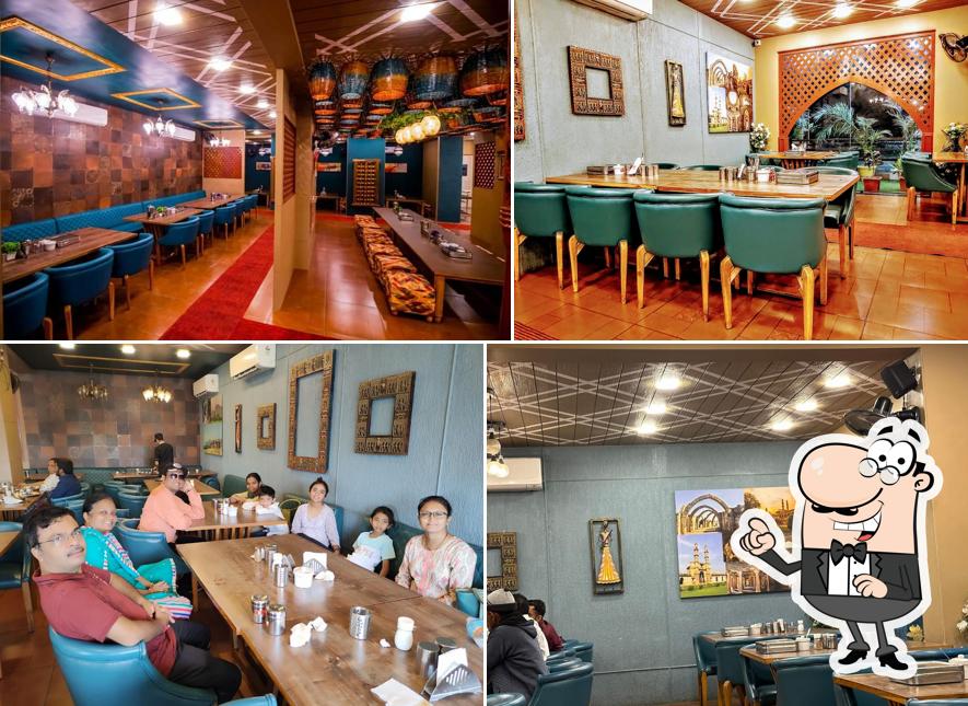 The interior of The Taste Of Bharuch - Shree Khodiyar Kathiyawadi Dhaba