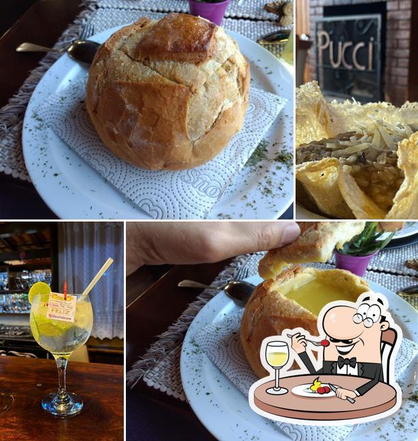 Platos en Restaurante Pucci