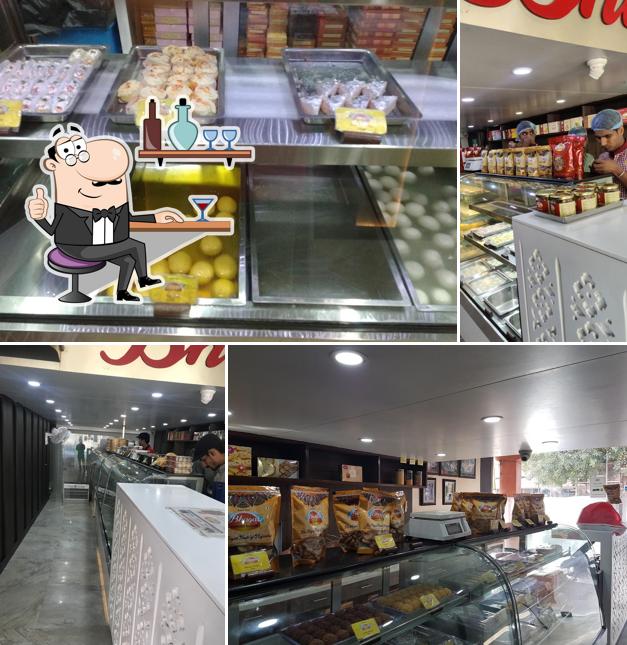 Check out how Bhagat Mishthan Bhandar looks inside