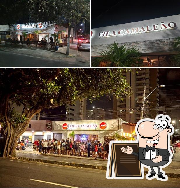 O exterior do Vila Camaleão