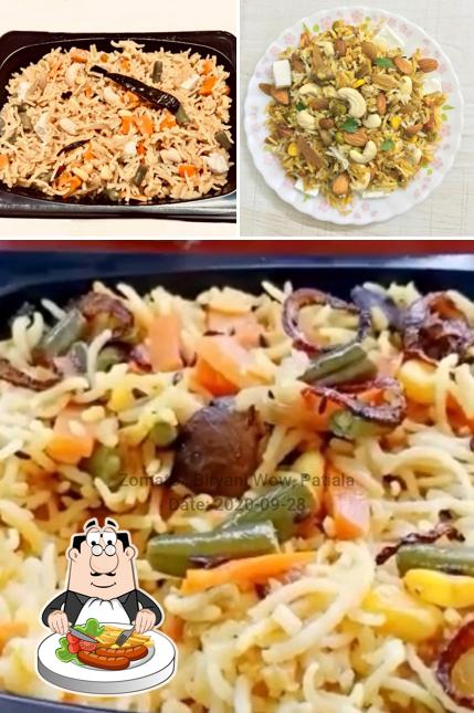 Food at Biryani WoW