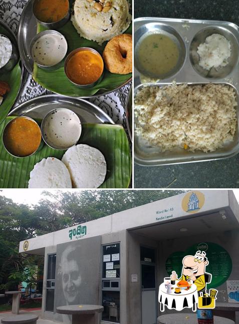 The picture of Indira Canteen’s food and beverage