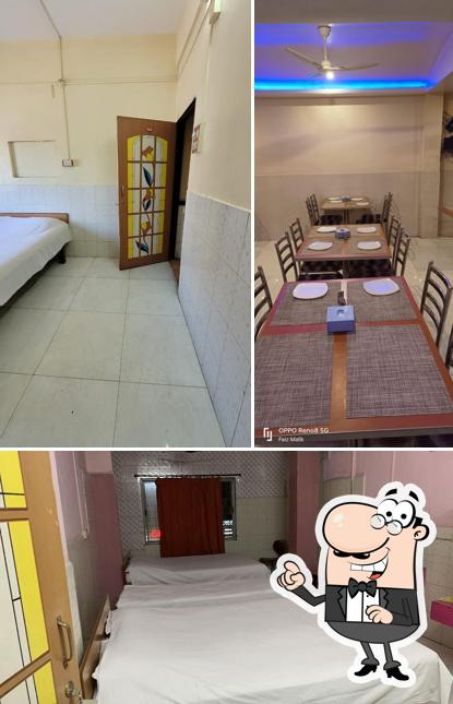 The interior of Jai Malhar Lodge