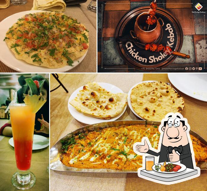 Food at Hotel Heritage Residency
