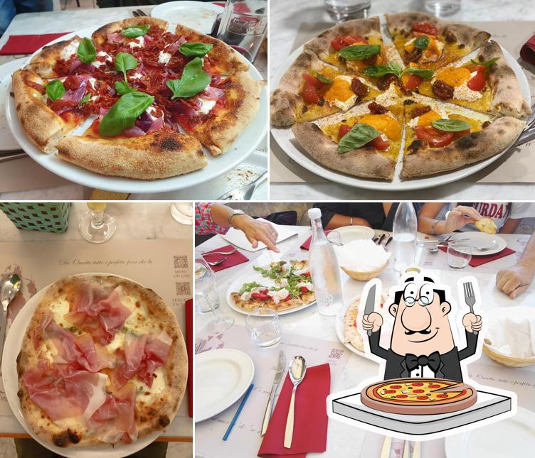 Prenditi tra le molte varianti di pizza