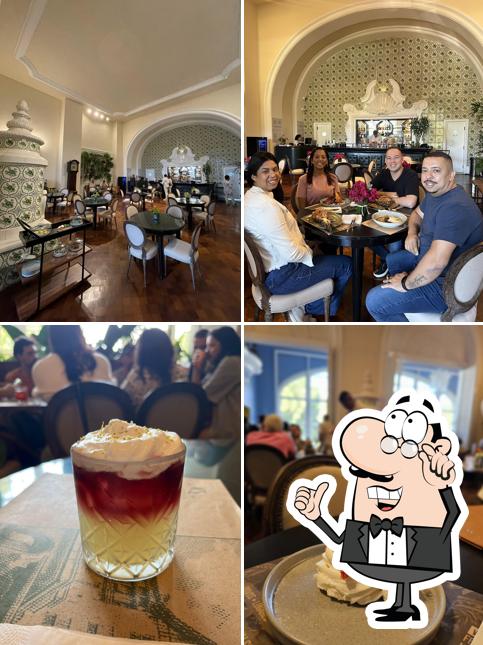 O interior do Bistrô Sesc Ccsq