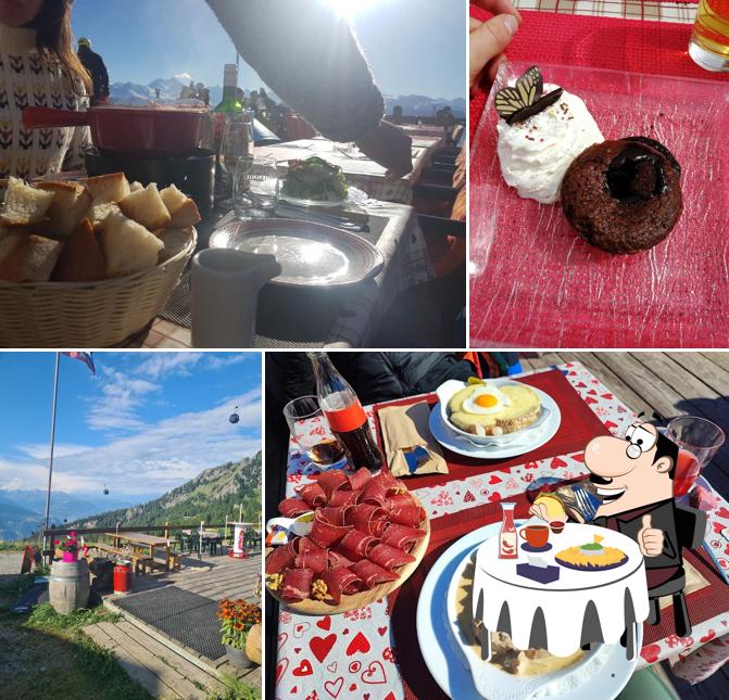 Piatto di formaggi al Buvette de Pépinet