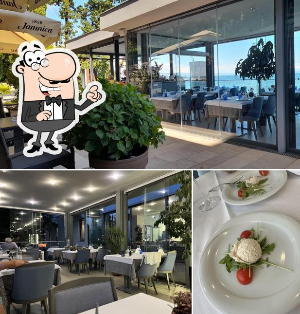 Gli interni di Restaurant Mali Raj