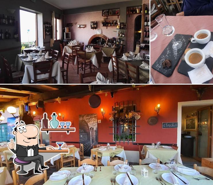 Siediti a un tavolo di Ristorante Pizzeria La Taverna del Torchio