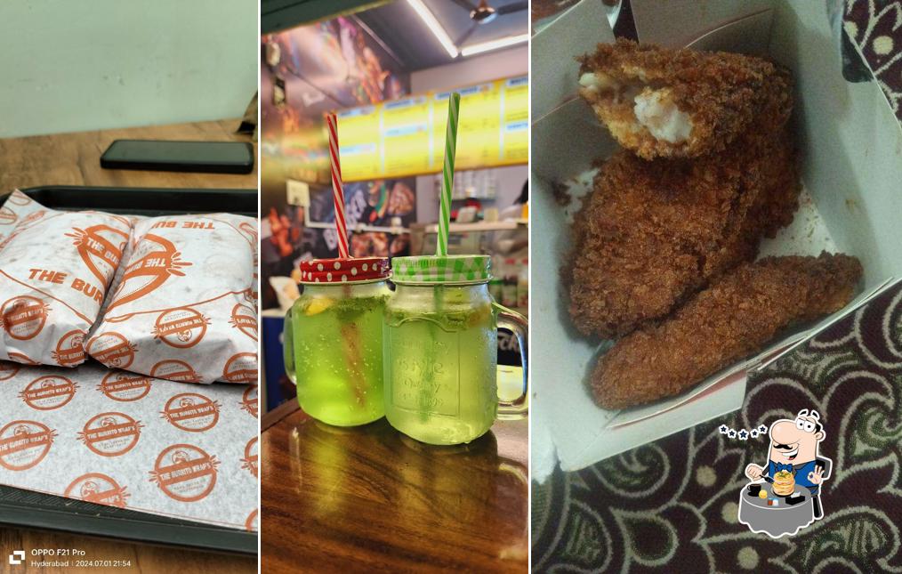 Meals at The Burrito wrap's