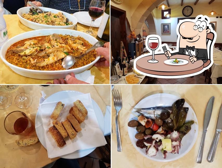 Cibo al Trattoria Garibaldi