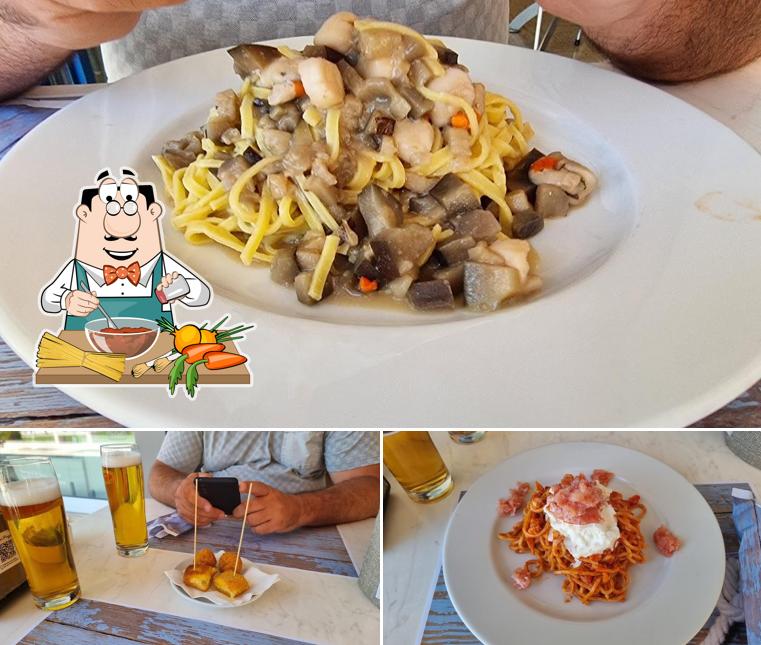 Spaghetti alla bolognese al Bar La Piazzetta